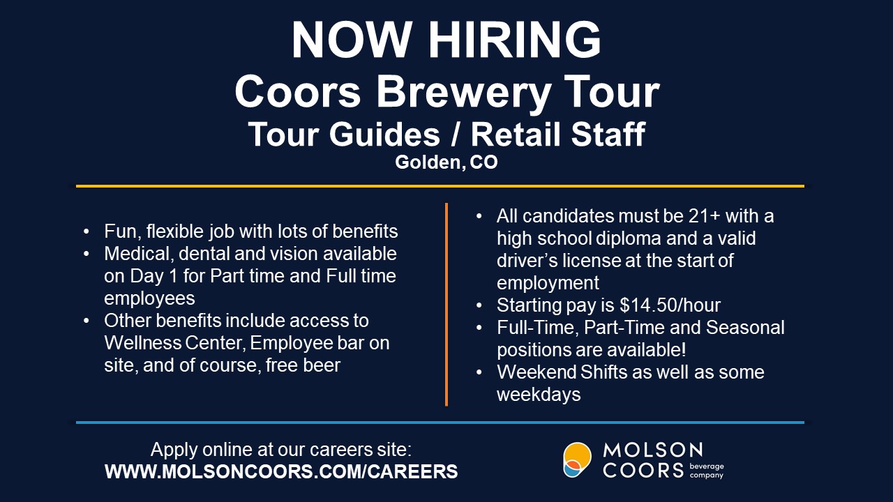 Home Coors Brewery Tours